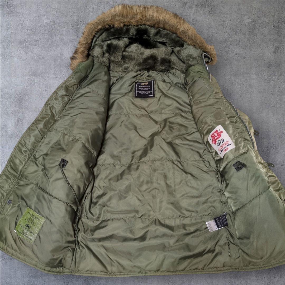 希少✨完売♢アルファ N-3B 50 周年限定モデル フライトジャケット M