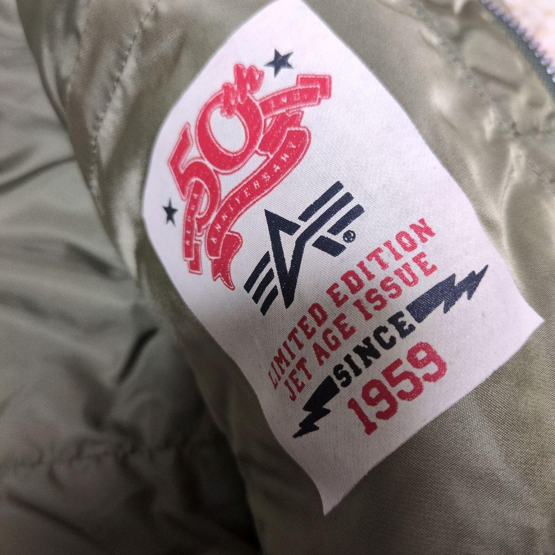 希少✨完売♢アルファ N-3B 50 周年限定モデル フライトジャケット M