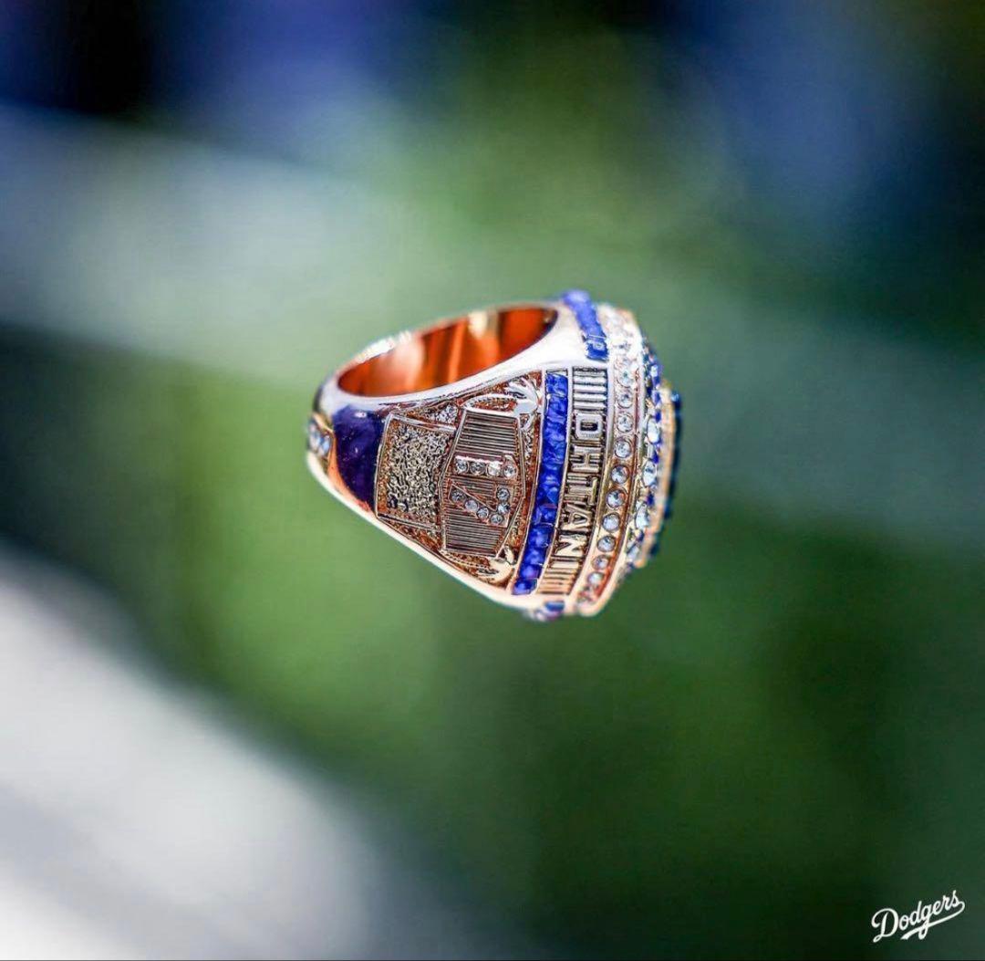 【球場配布】大谷翔平 チャンピオンリング ドジャース ドジャースタジアム