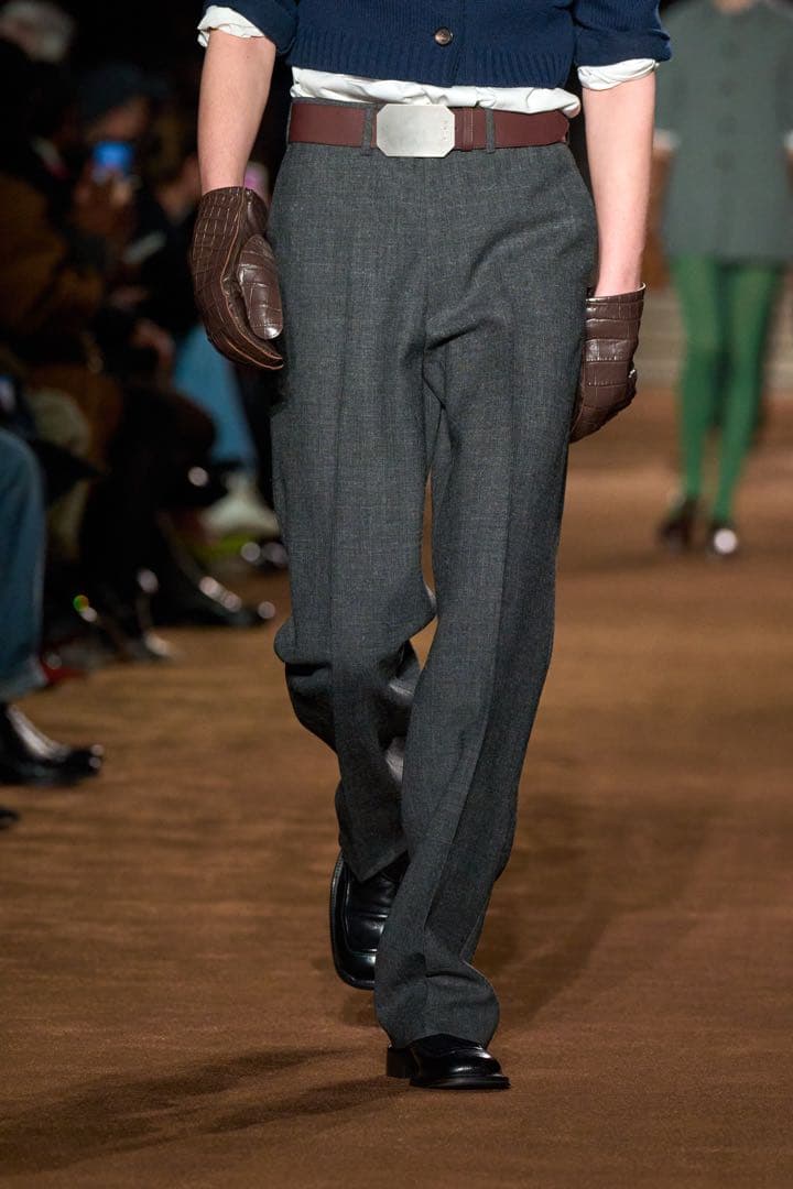 24aw miumiu スラックス　トラウザー　パンツPRADA