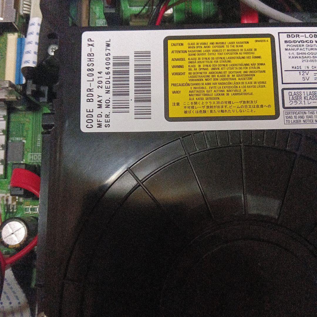 SHARP AQUOS BD-W510 HDD新同品2TB増量交換 - メルカリ