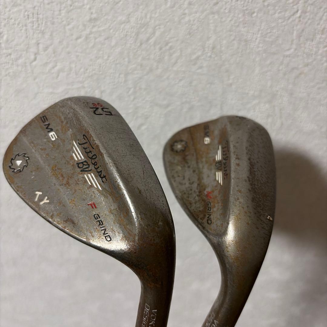 52度 58度】GDs200 SM6 ノーメッキ RAW ウェッジセット 2