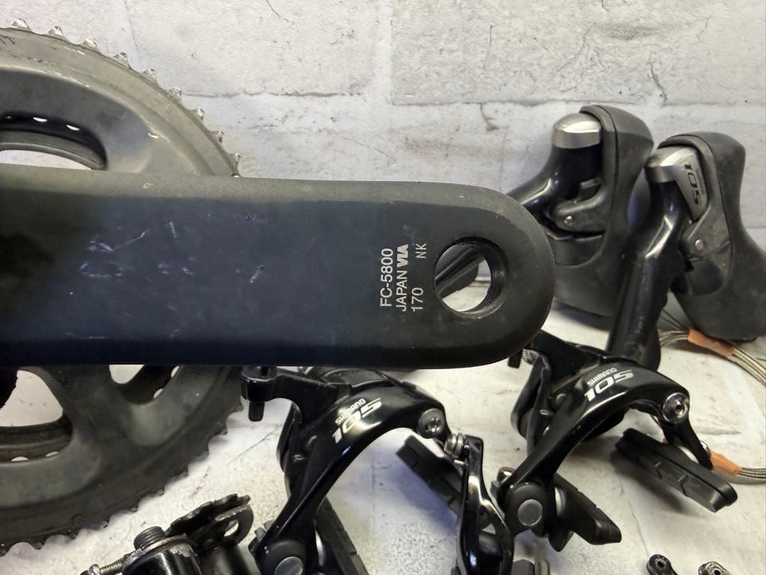 シマノ105 5800 グループセット　コンポーネント