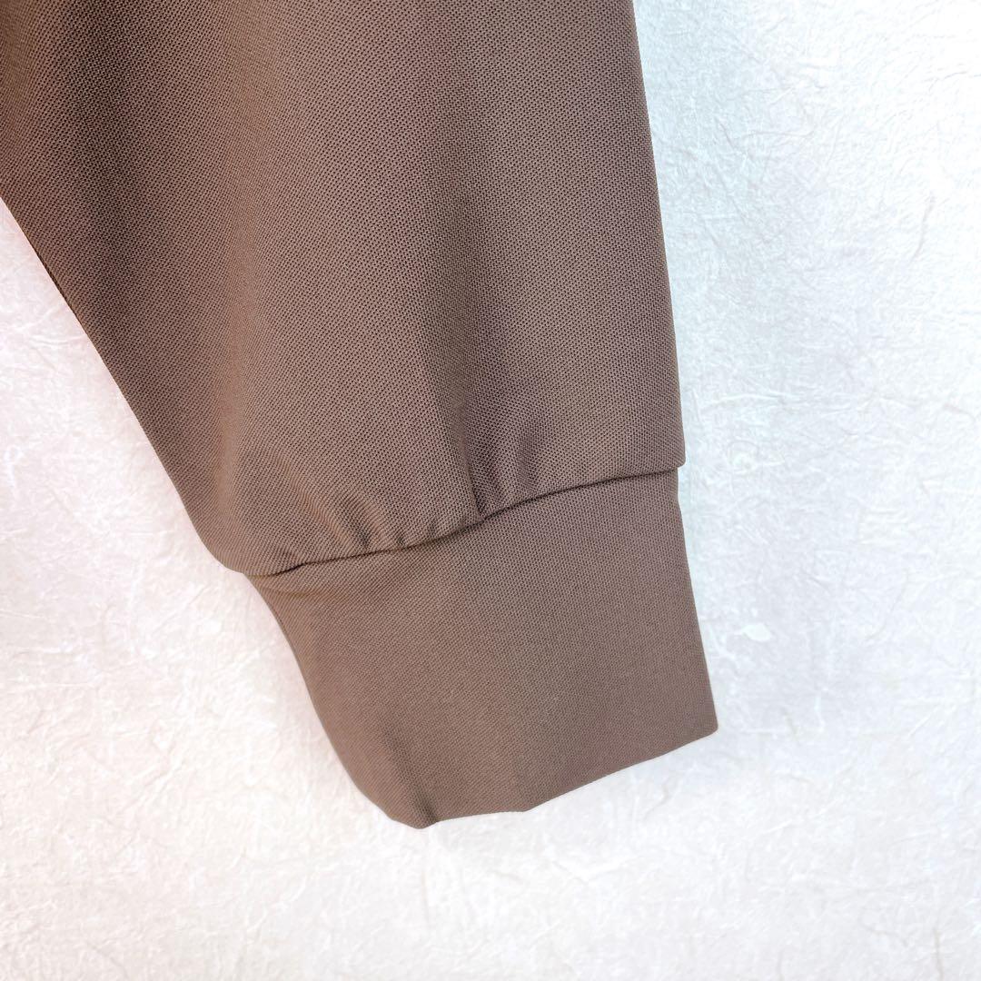 【新品未使用 アルチビオ】機能素材ラガー襟長袖プルオーバー38号