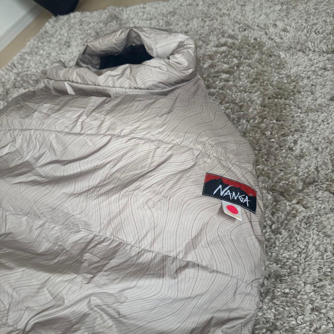 ナンガ シュラフ スクエアフット800 限定カラーベージュ 未使用②