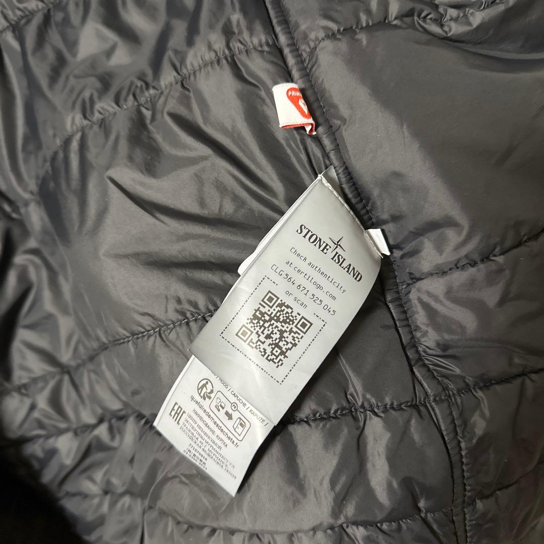 STONE  ナイロンメタル プリマロフト モッズコート M