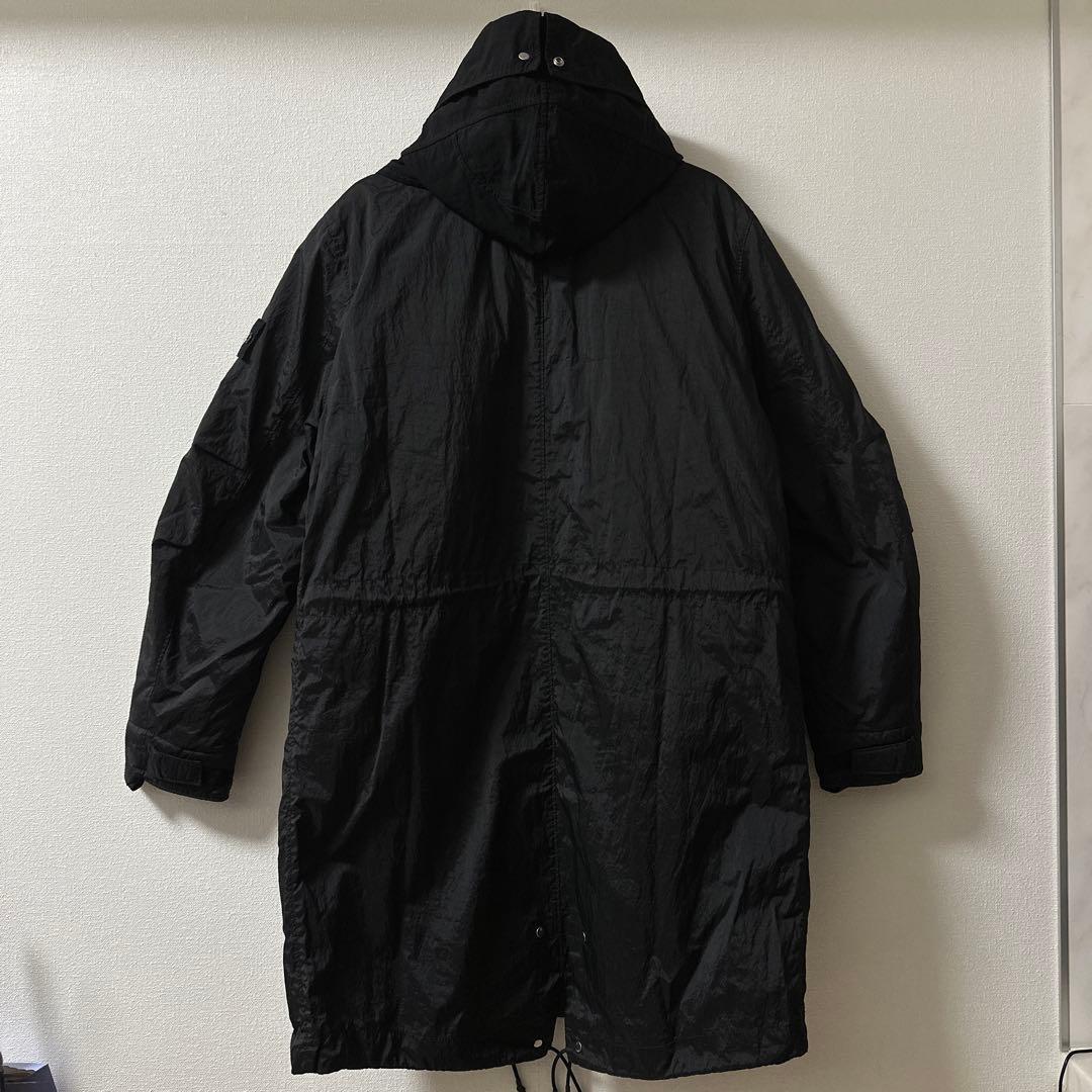 STONE  ナイロンメタル プリマロフト モッズコート M