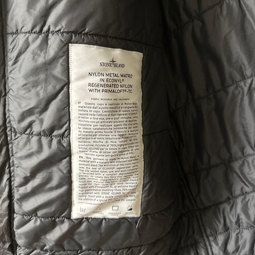 STONE  ナイロンメタル プリマロフト モッズコート M