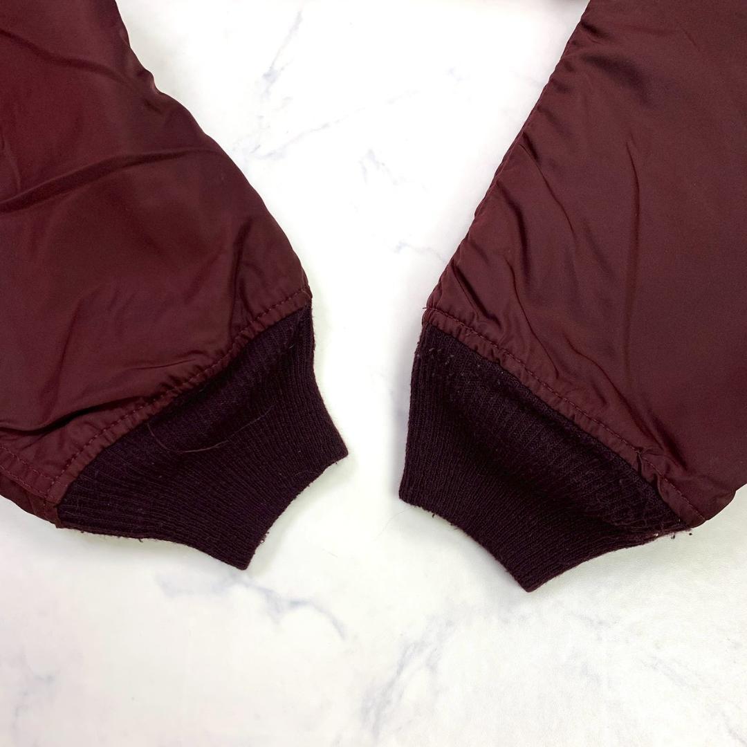 希少カラー★ 90s USA製 ALPHA MA-1 ボルドー L　D947