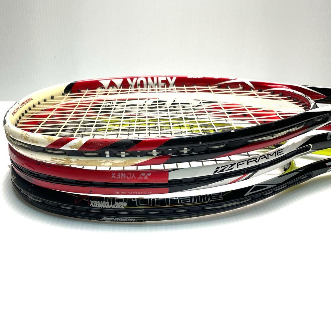 YONEX 軟式テニスラケット3本 NEXIGA70S MP200 iNX90S
