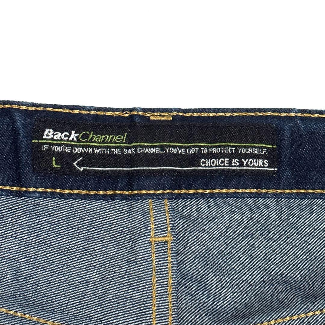 K5さん専用バックチャンネル デニムパンツ インディゴ 日本製 L ドロー