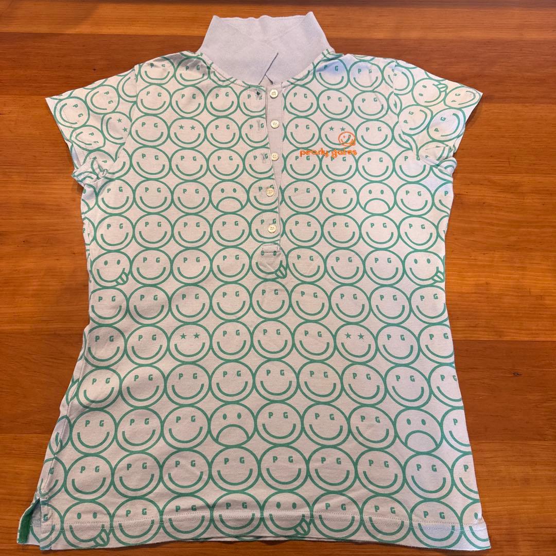 PEARLY GATES スマイリーポロシャツ サイズ1 ほつれあります - メルカリ