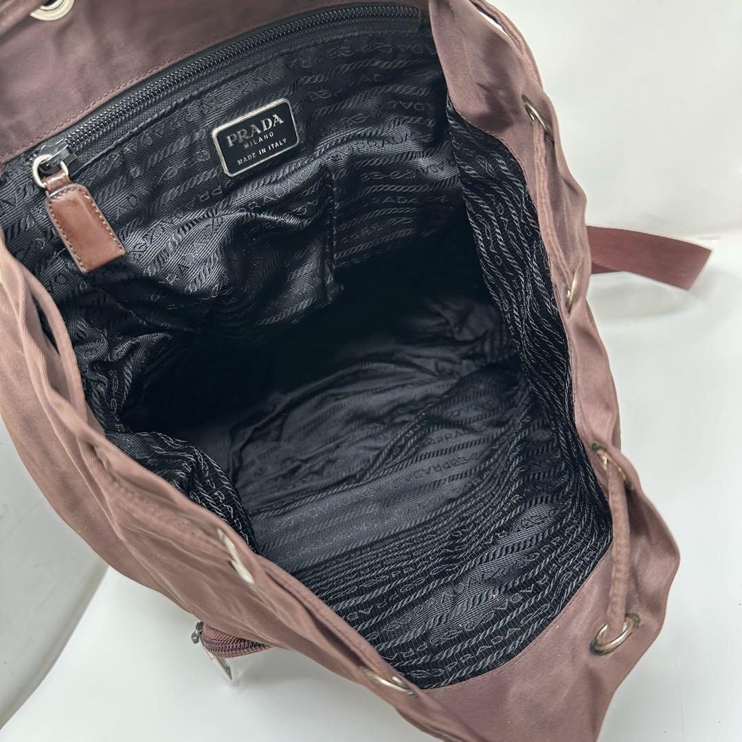 ナベ様　PRADA プラダ リュック ナイロン ボルドーw5