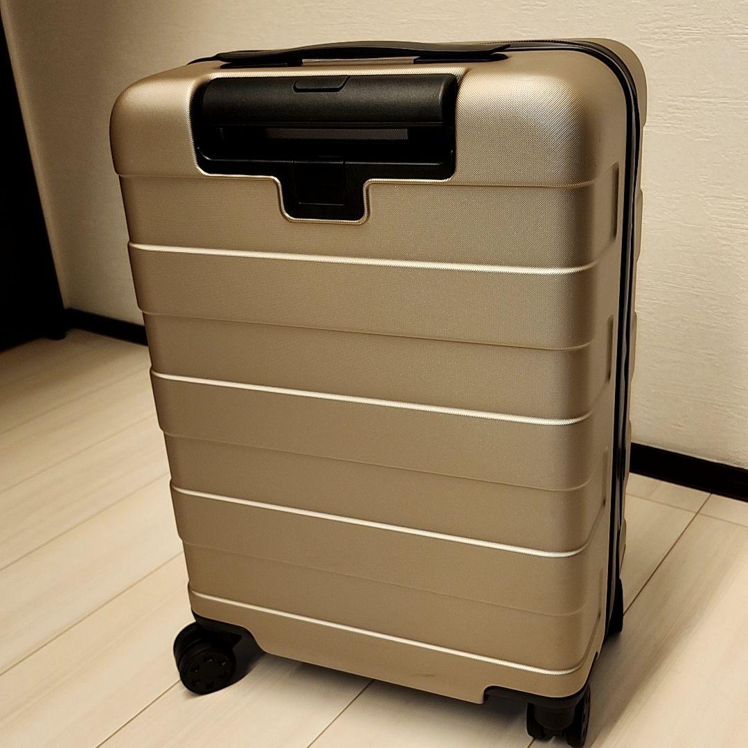 無印良品　MUJI 4輪スーツケース　キャリーケース　ベージュ　36L