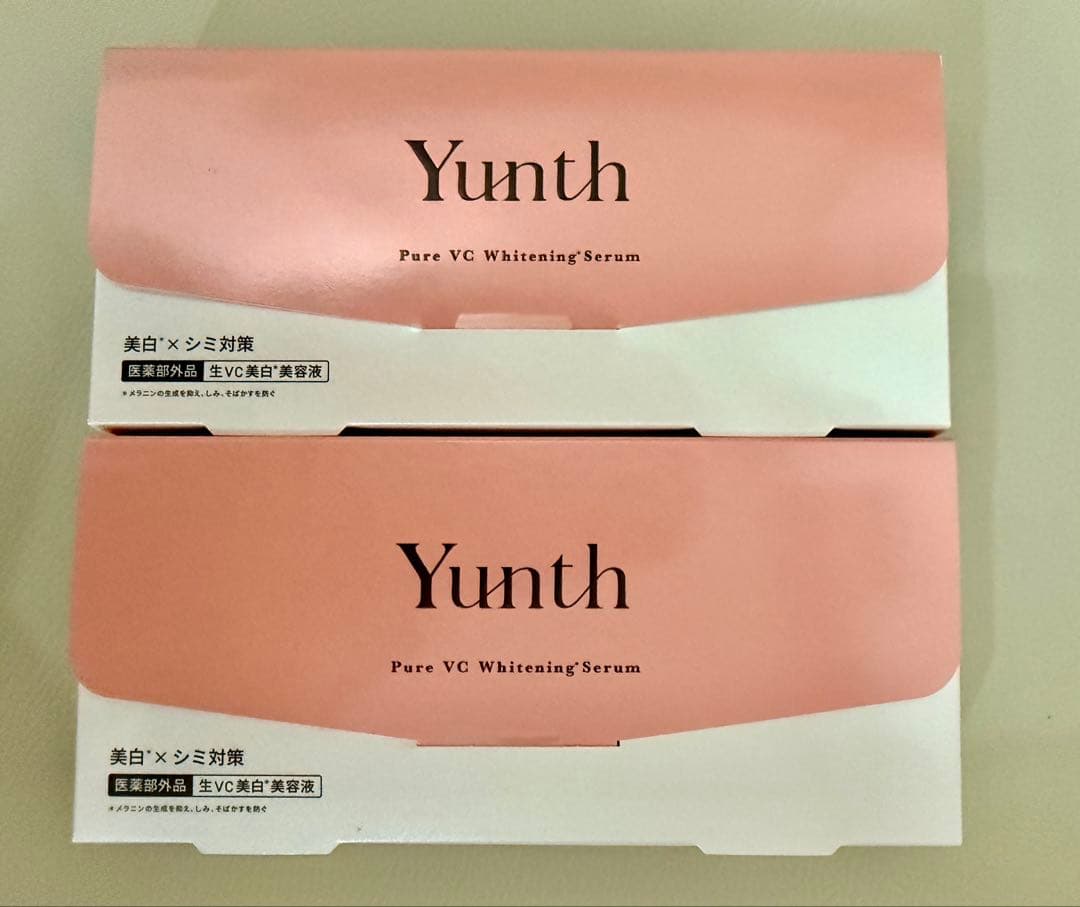 Yunth Pure VC Whitening Serum 1ml×28 2箱 - メルカリ