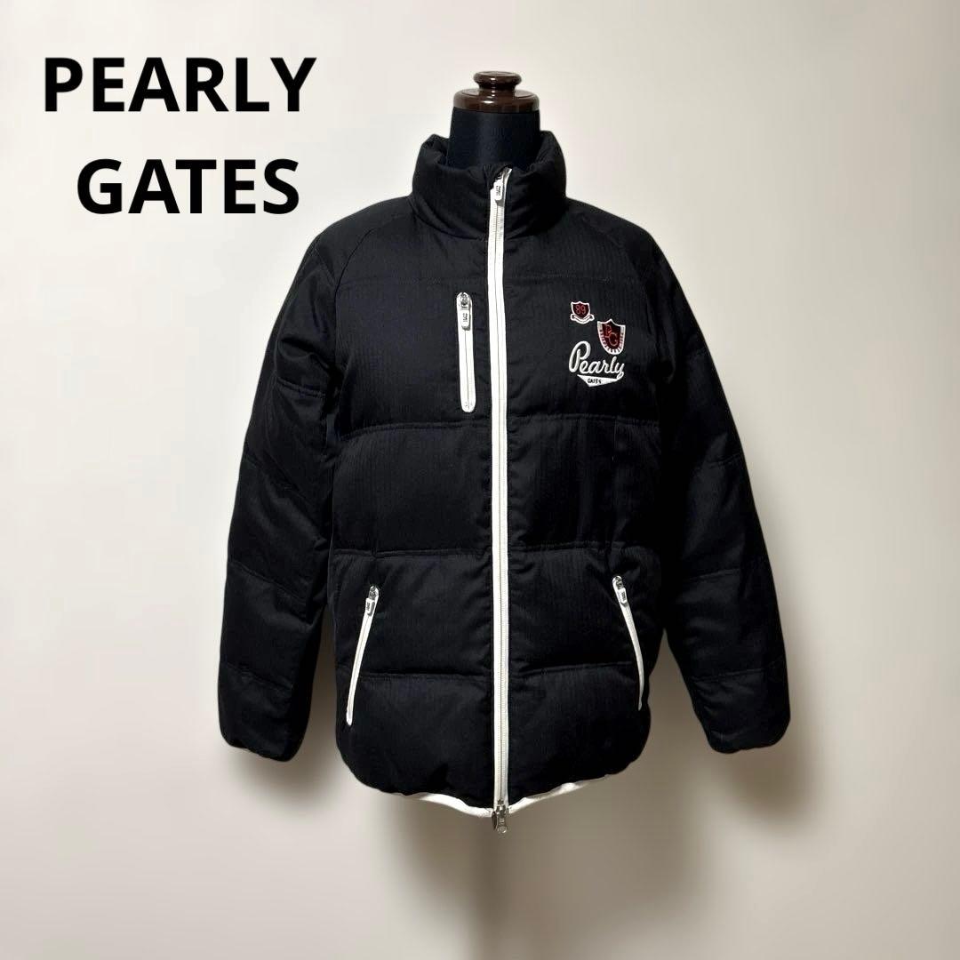 パーリーゲイツ　ダウンジャケット　レディース　ブラック　サイズ1