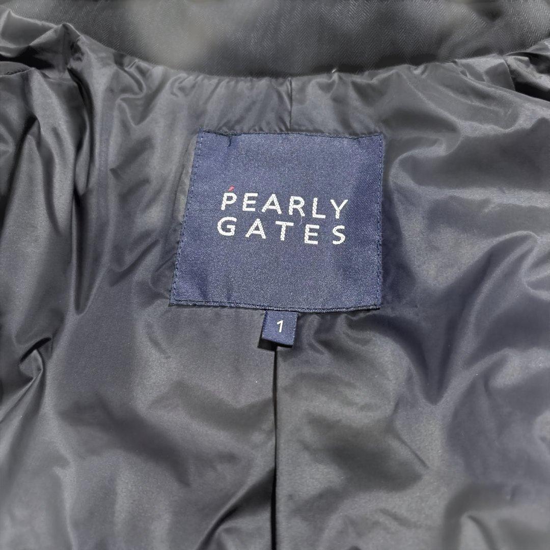 パーリーゲイツ　ダウンジャケット　レディース　ブラック　サイズ1