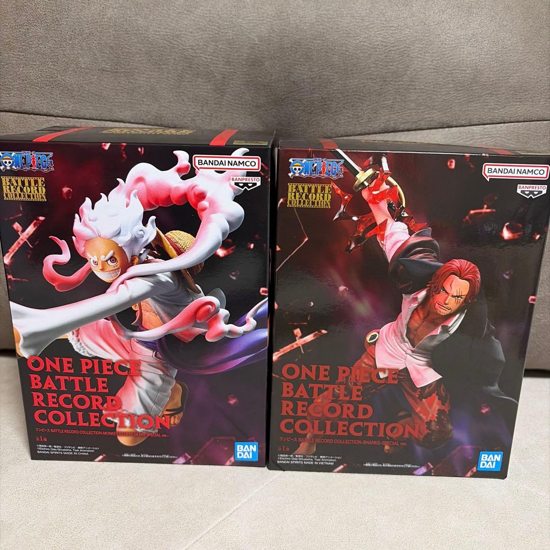 ワンピース バトルレコードコレクション フィギュア ルフィ＋