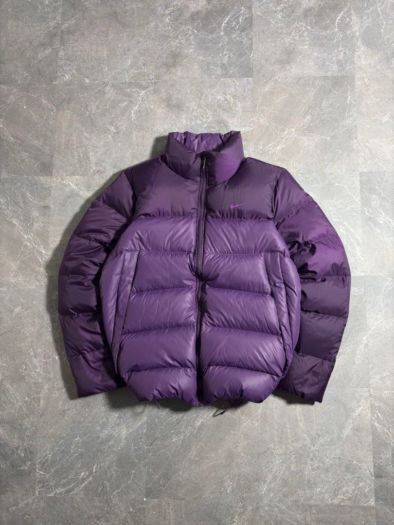 ジャケット・アウター 00s NIKE puffer down jacket purple 550 L