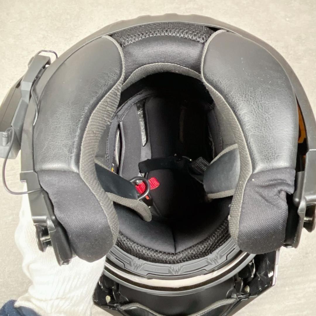 KABUTO カブト RYUKI Mサイズ 57〜58㎝ SB6X付 ホワイト