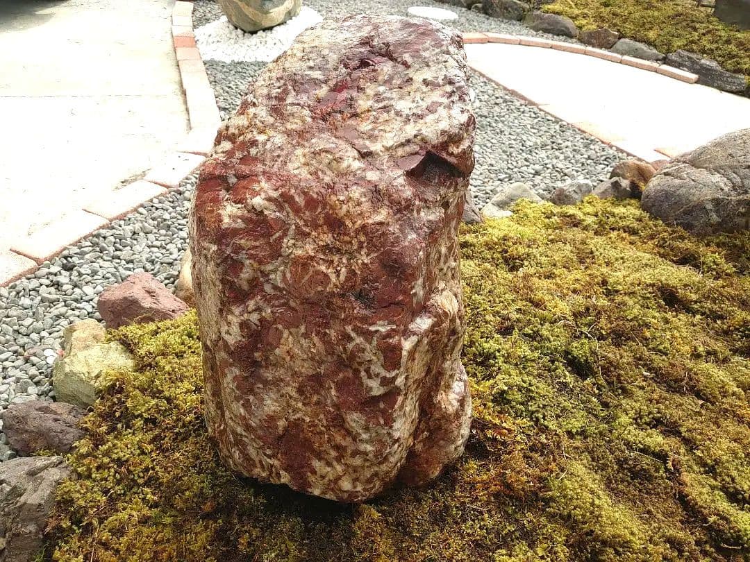 京都産 赤石 150～200kg 庭石 天然石 観賞石 大江山