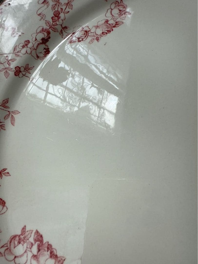 Sarreguemines Mozart Rouge 24cm平皿