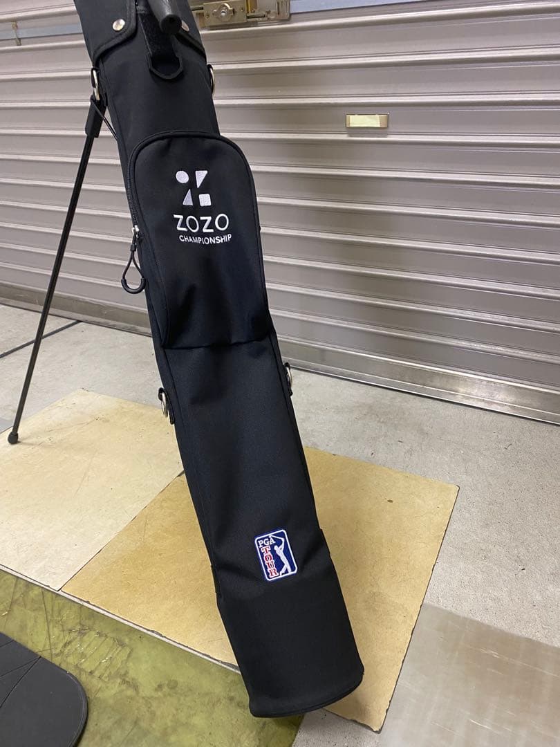 ZOZO CHAMPIONSHIP セルフキャディバッグ 黒ZOZO CHAMPIONSHIP限定
