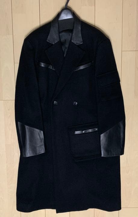 19AW YUKI HASHIMOTO POCKET TED´S COAT 44-即納分あり