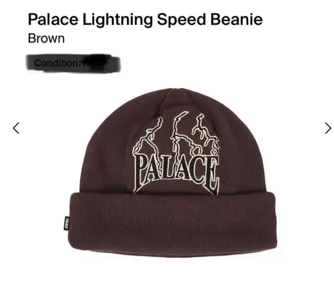 palace skateboards lightning beanie ニット帽