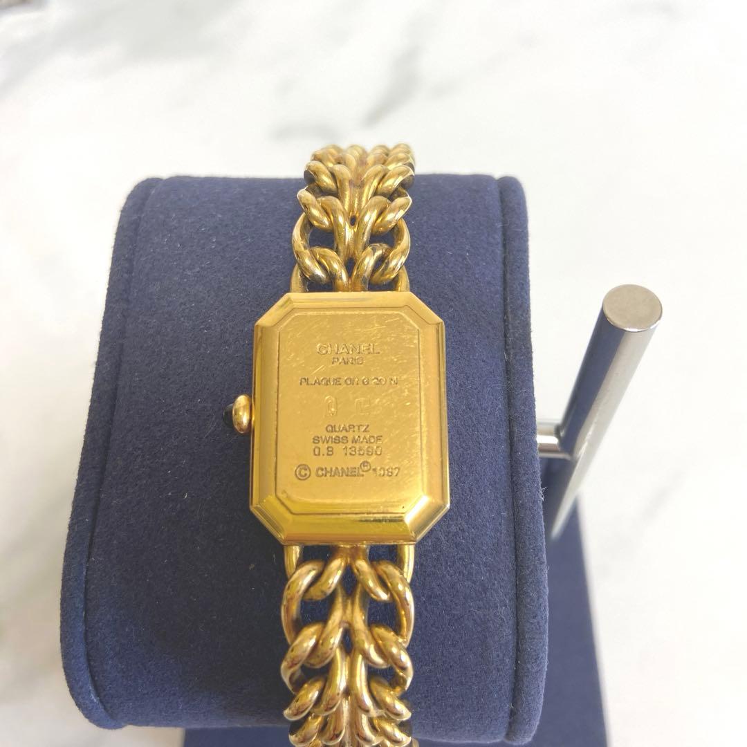 ＋【不動】シャネル CHANEL プルミエール　クォーツ レディース