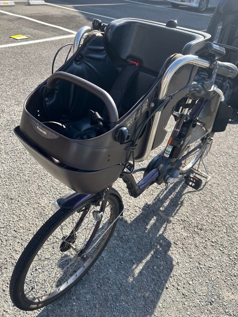 パナソニック 電動アシスト自転車 子ども3人乗せ【大阪引き取り限定