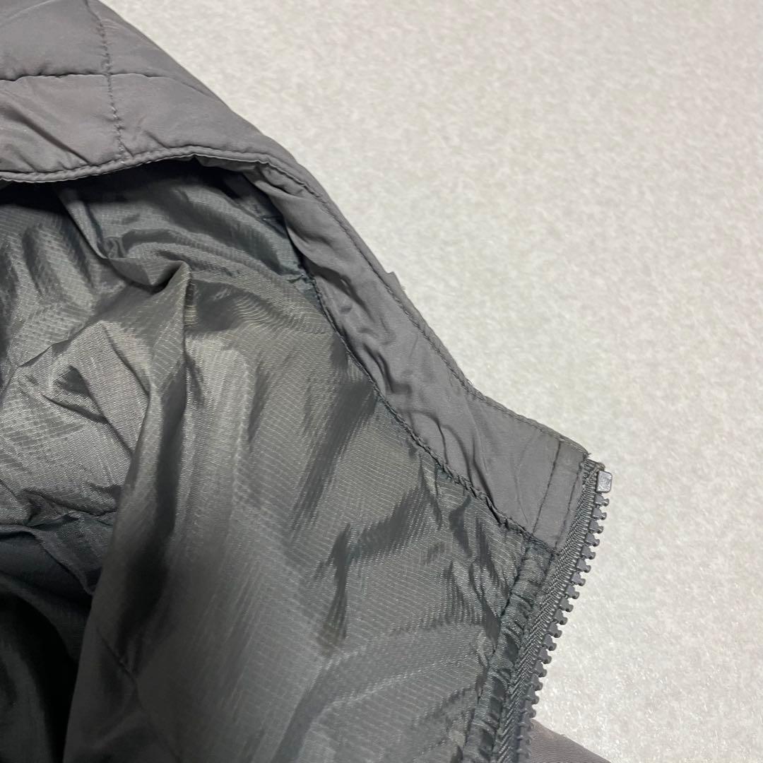 コロンビア hooded puffer jacket テックグレー　短丈　ダウン