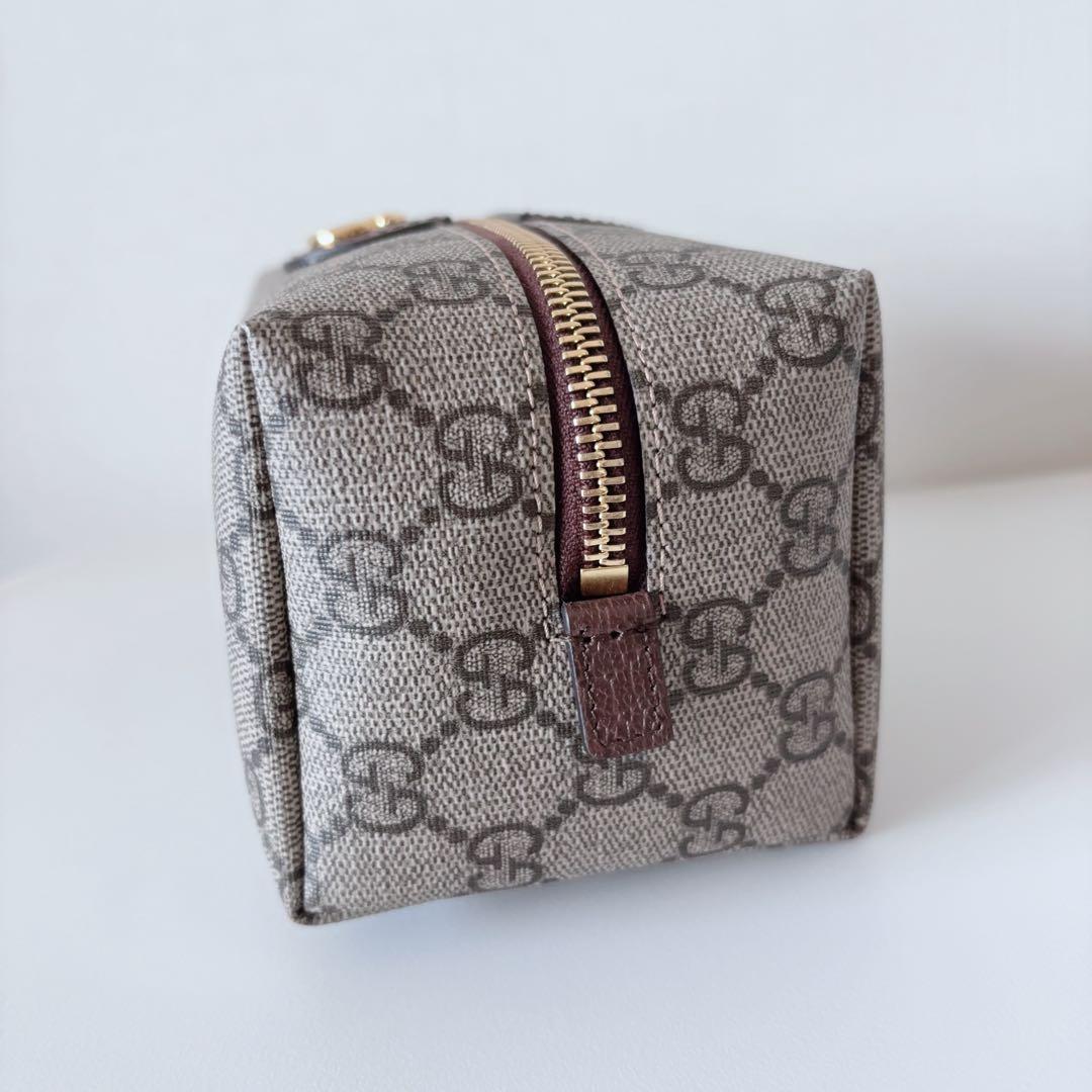 【新品未使用】GUCCI グッチ＊オフィディア　ポーチ　ベージュ系　548393