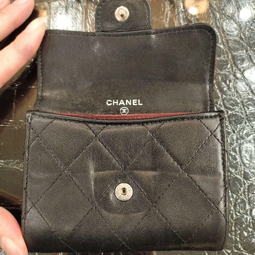 CHANEL マトラッセ ケース ブラック