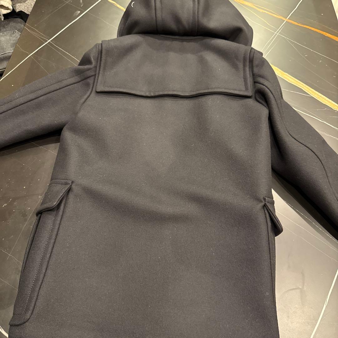 GUCCI ブラック ダッフルコート フード付き