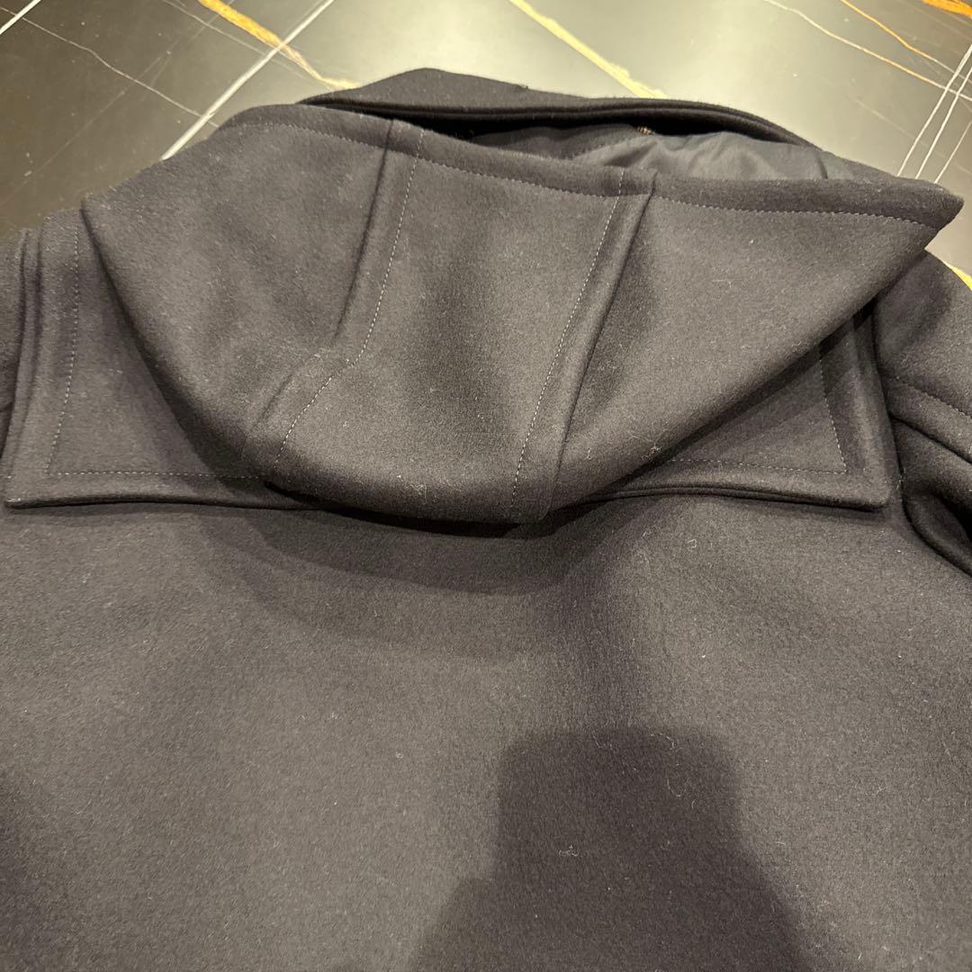 GUCCI ブラック ダッフルコート フード付き