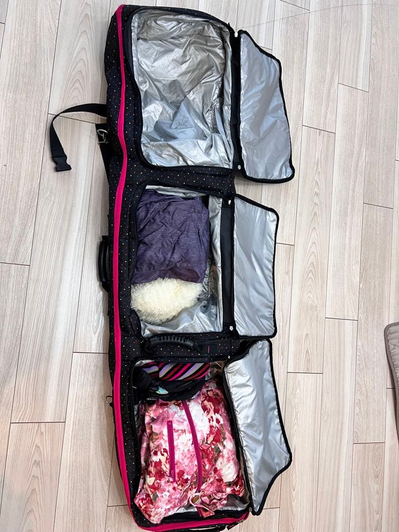 【⠀misato】ROXY スノーボード バッグウェア一式セット