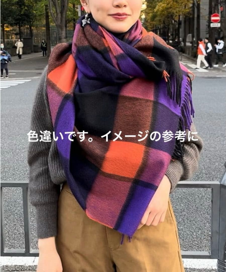 Joshua Ellis 24AW 3カラーブロックチェック　CPG52277