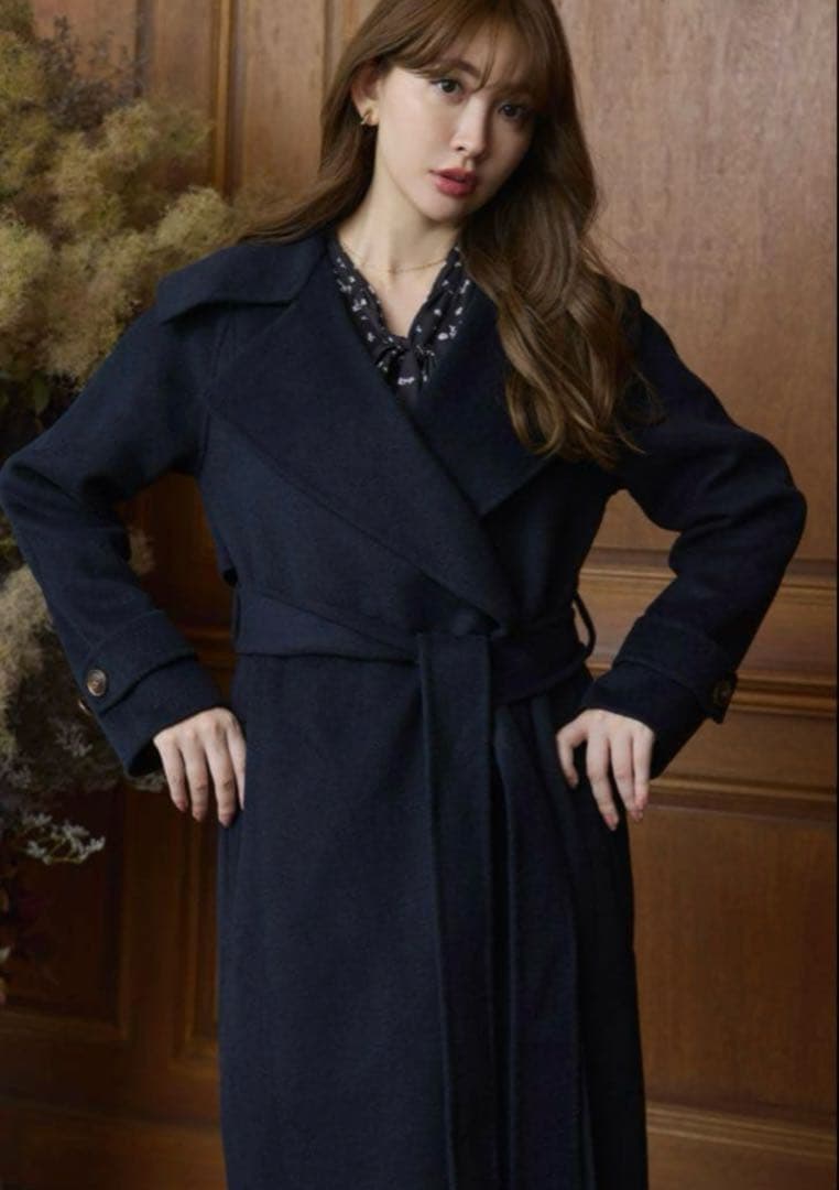 Lucca Wool Blend River Coat Herlipto