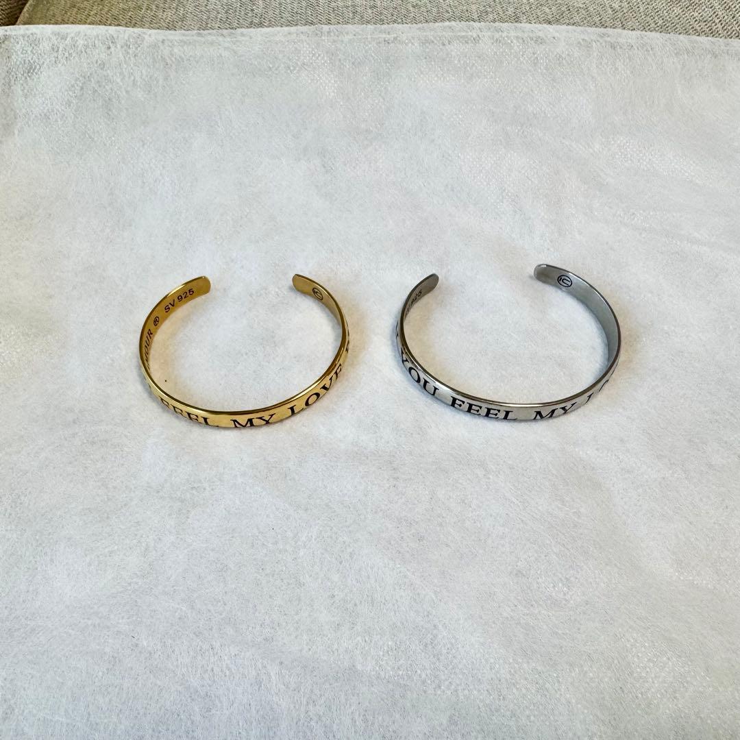 未使用品 Hysteric Glamour バングル ゴールド/シルバー 2点