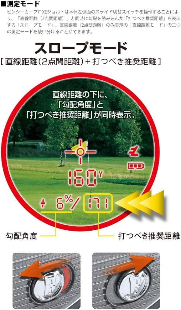 新品未使用品 ブッシュネル PRO XE ゴルフ用距離計