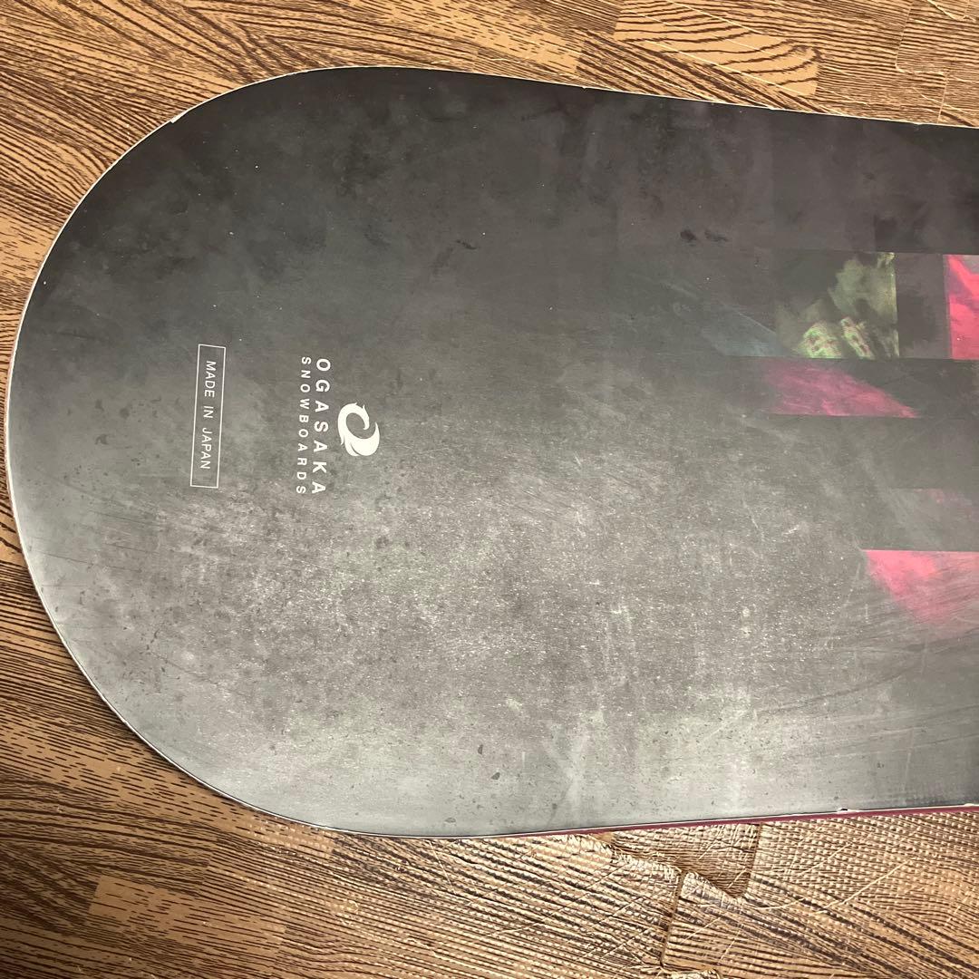 OGASAKA CT 146cm 20-21モデル デッキパッド ボードカバー付