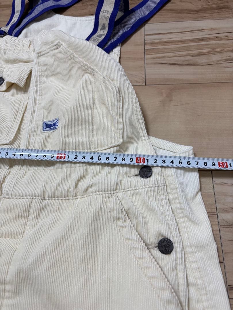 DENIM DUNGAREE カラフルラクガキコーデュロイオーバーオール