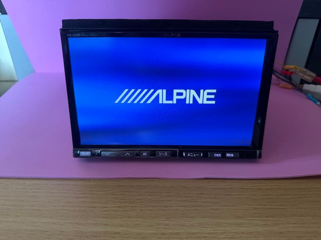 アルパインVIE-X088 8インチカーナビ