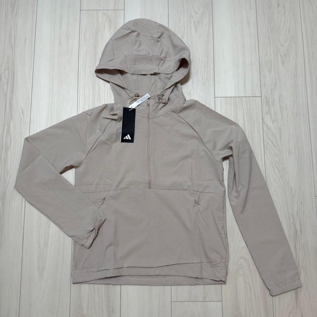 新品 アディダス セットアップ ハイウエスト インナーパンツ 長袖フーディー S