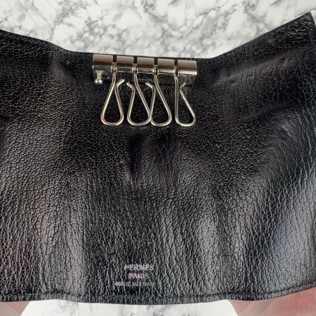 93 HERMES エルメス　べアン　キーケース　O刻印