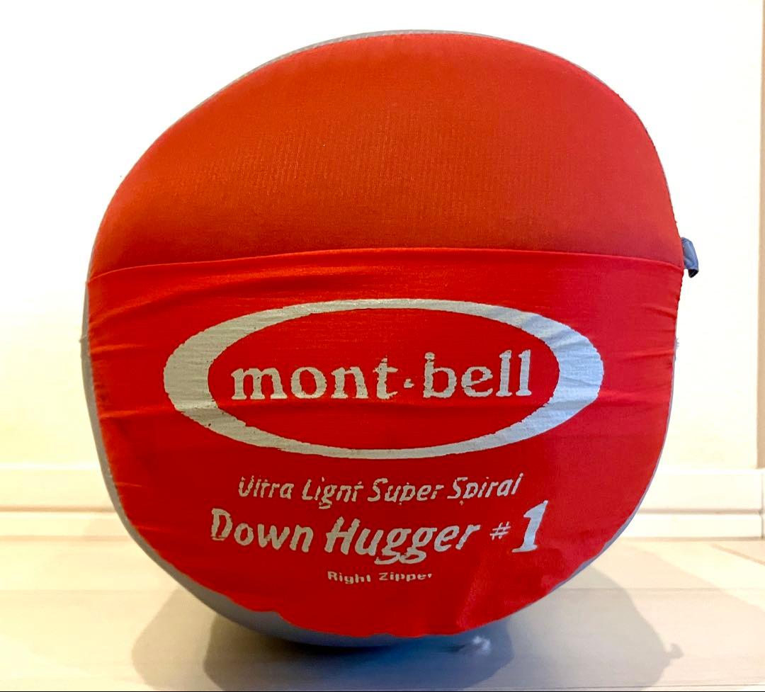 モンベル UL Super Spiral Down Hugger #1寝袋