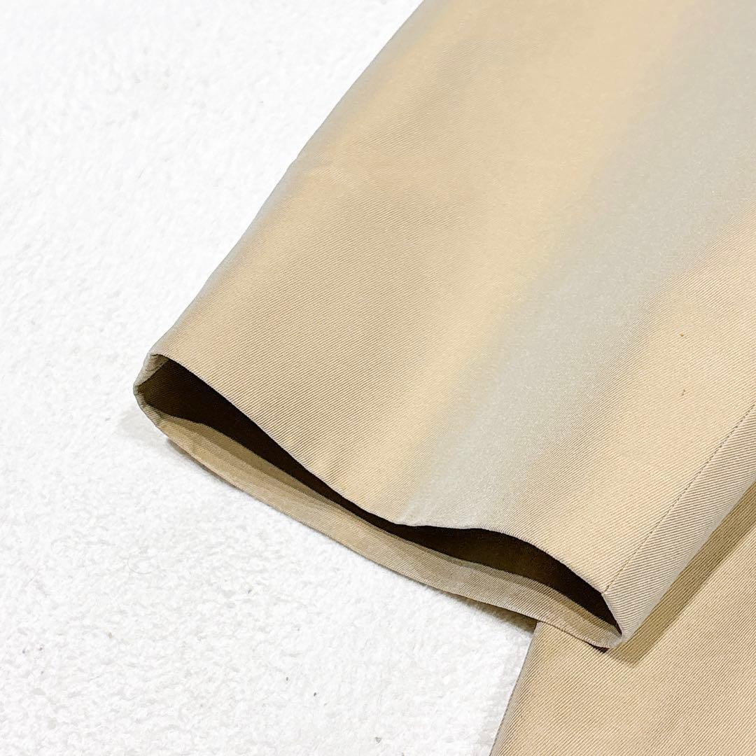 新品同様✨　アクアスキュータム　ステンカラーコート　ライナー　ベージュ　L