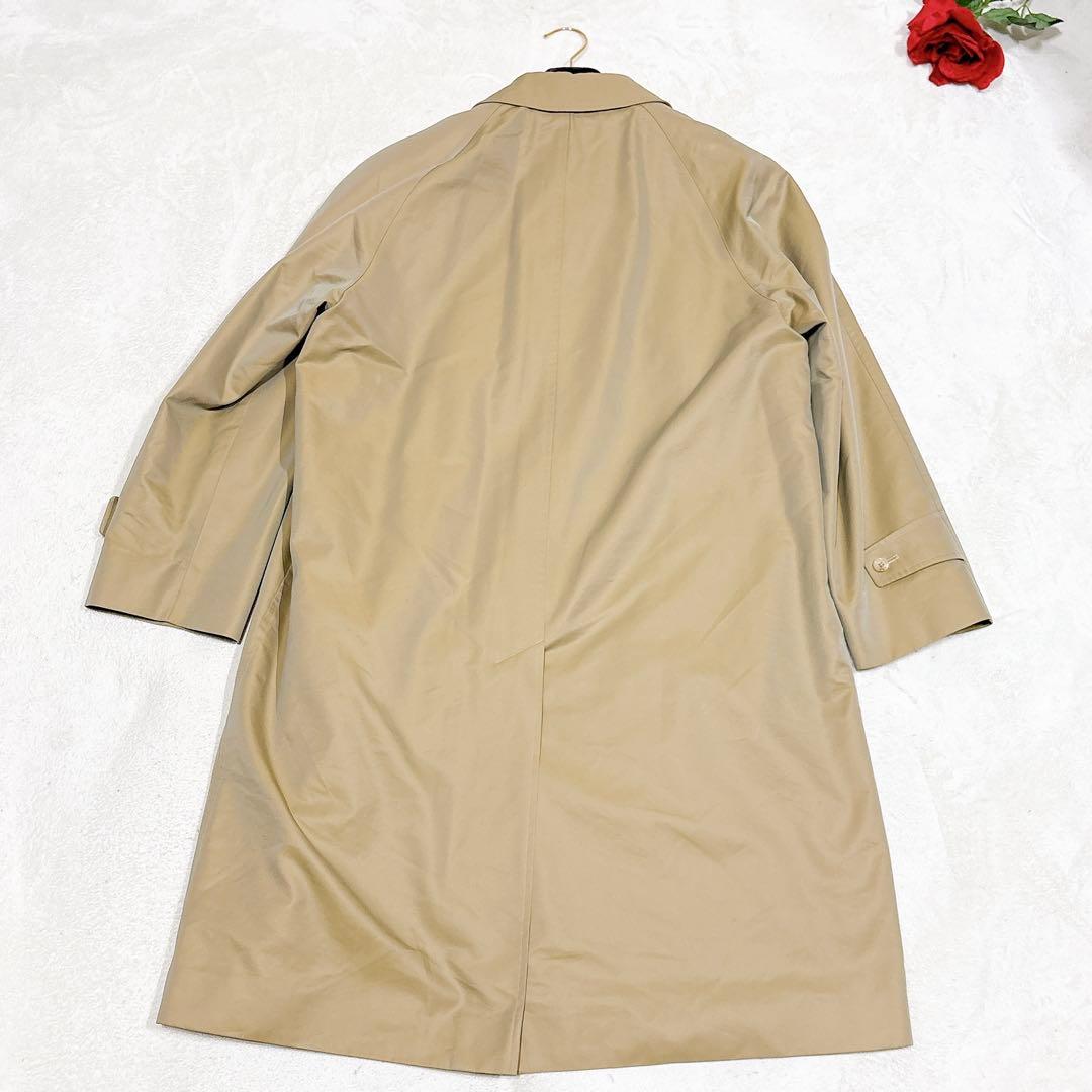 新品同様✨　アクアスキュータム　ステンカラーコート　ライナー　ベージュ　L