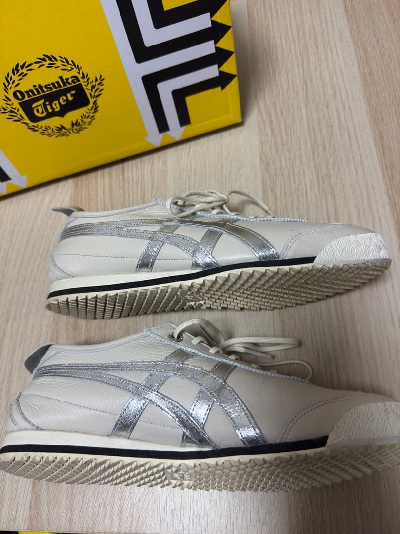Onitsuka Tiger スニーカー 24.0cm ホワイト/シルバー